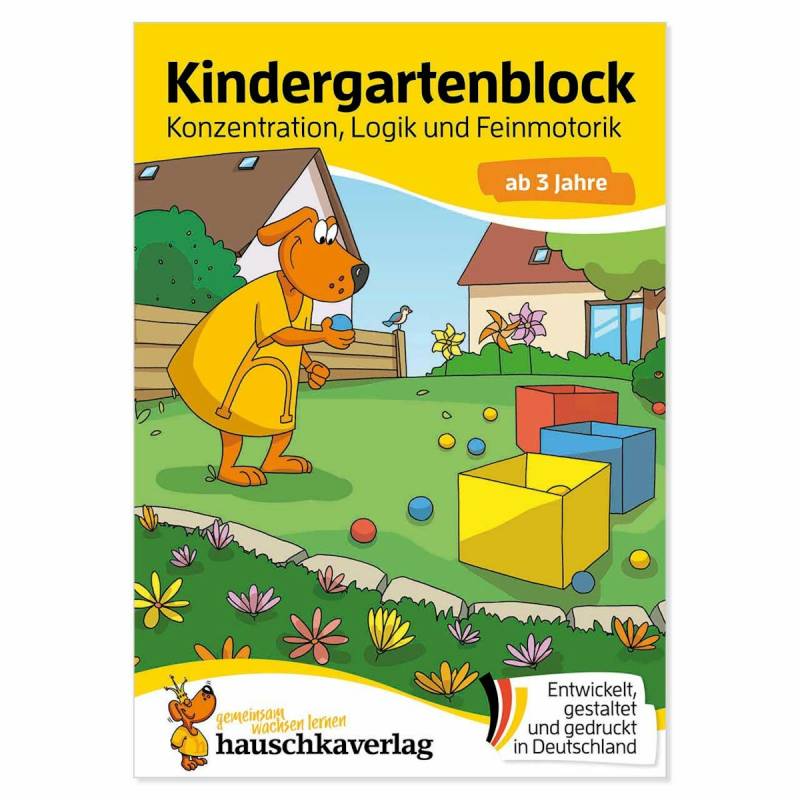 Kindergarten Rätselblock ab 3 Jahre Kindergarten Rätselblock ab 3 Jahre