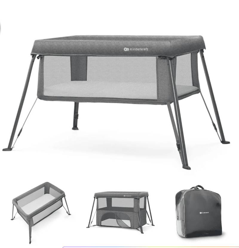 Kinderkraft 3in1 Reisebett CAMI grau