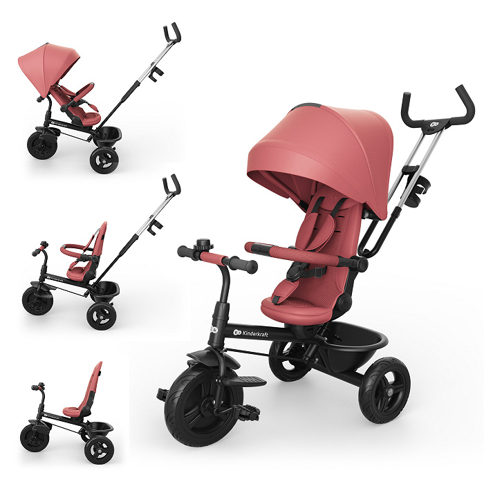 Kinderkraft ASTON 2 PLUS Rosa