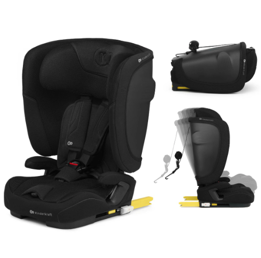Kinderkraft Autositz FIX2GO schwarz