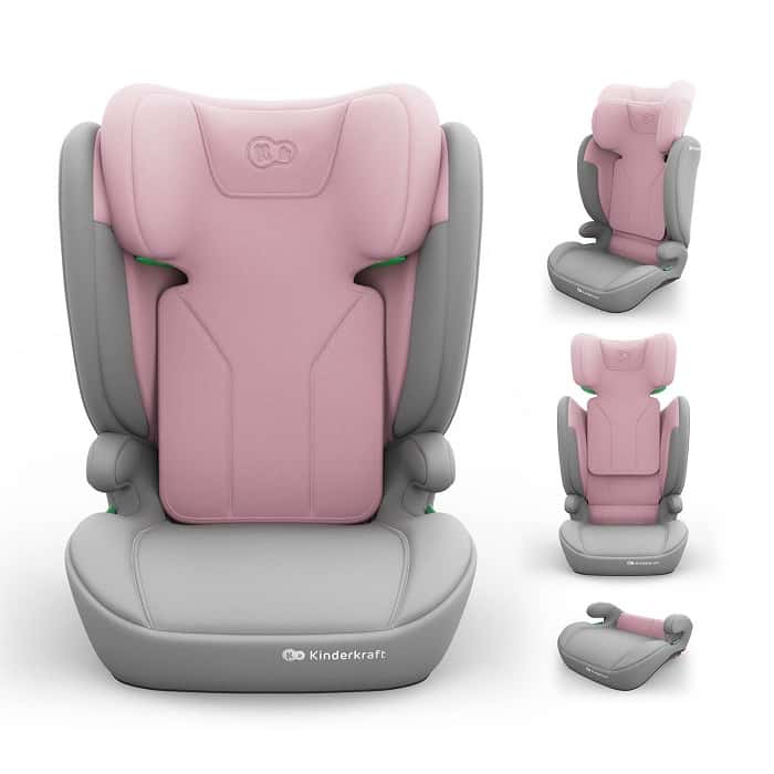 Kinderkraft Autositz I-SPARK 2 PLUS i-Size Rosa