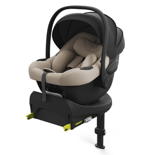 Kinderkraft Babyschale I-LITE Beige mit ENDURA SAFE Basisstation