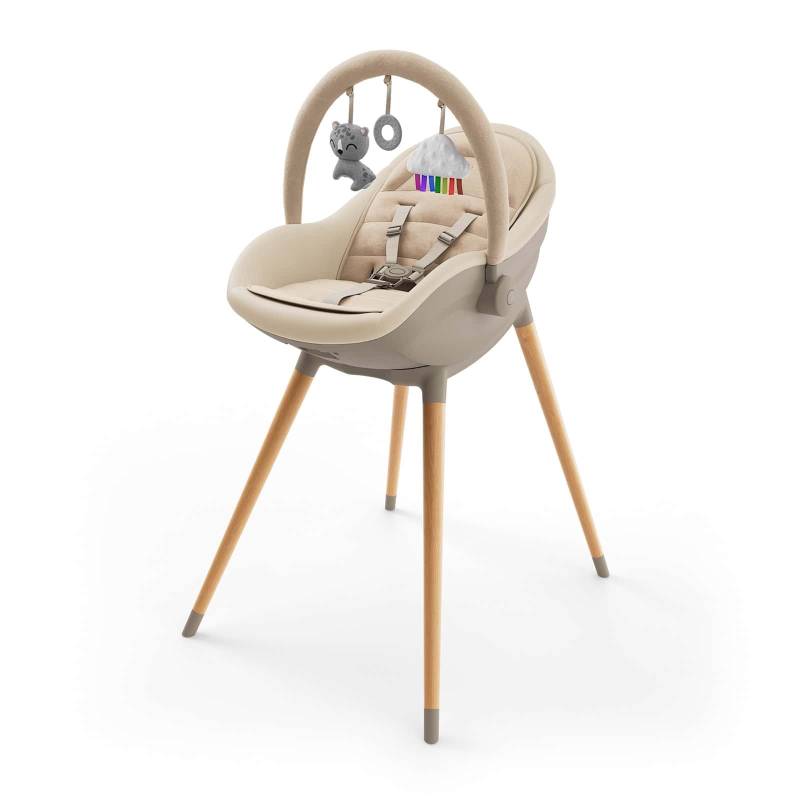 Kinderkraft FINI UP 3in1 Hochstuhl Beige Kinderkraft FINI UP 3in1 Hochstuhl Beige