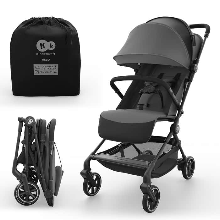 Kinderkraft NEBO Reisebuggy Grau