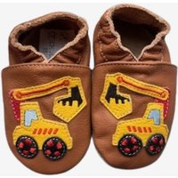Kinderschuhe Bagger braun (B-Ware)