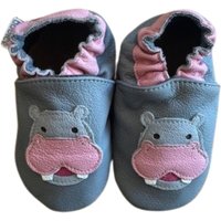 Kinderschuhe Nilpferd grau (B-Ware)