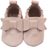 Kinderschuhe RecyStep Schleife altrosa