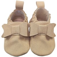 Kinderschuhe RecyStep Schleife beige