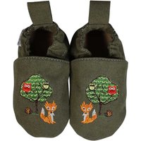 Kinderschuhe RecyStep Waldtiere grün