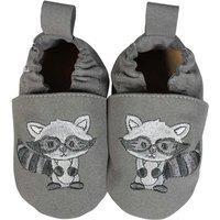 Kinderschuhe RecyStep Waschbär grau