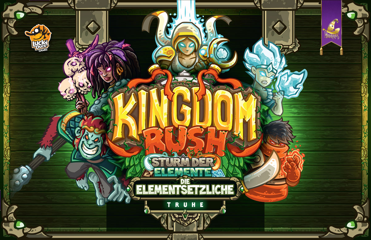 Kingdom Rush: Sturm der Elemente | Die Elementsetzliche Truhe - All In Box Kingdom Rush: Sturm der Elemente | Die Elementsetzliche Truhe - All In Box
