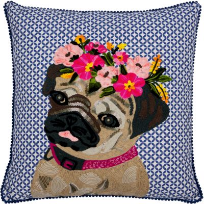 Kissen Mops - Lieblingsstücke (ca. 45x45 cm)