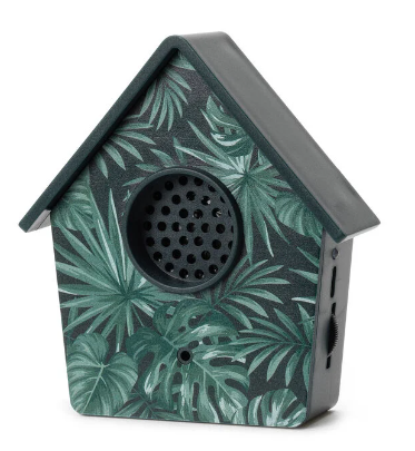 Klangbox THE SOUND OF NATURE Grün mit Infrarot-Bewegungsmelder 10x3x11cm Spielzeug + Gadgets