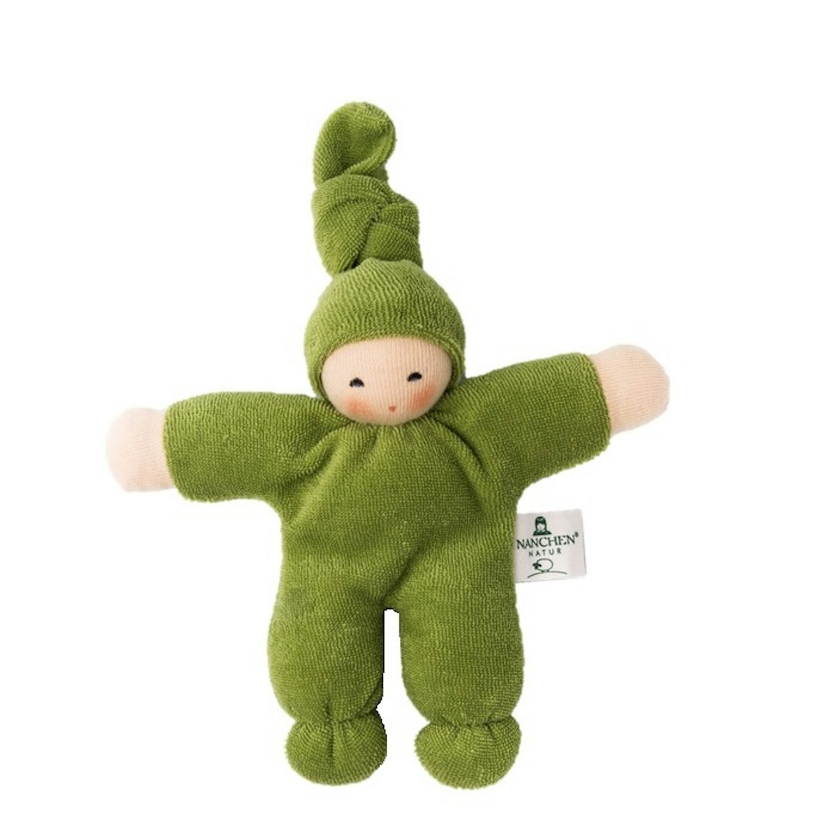 Klassiker! Frottee-Pimpel - grün