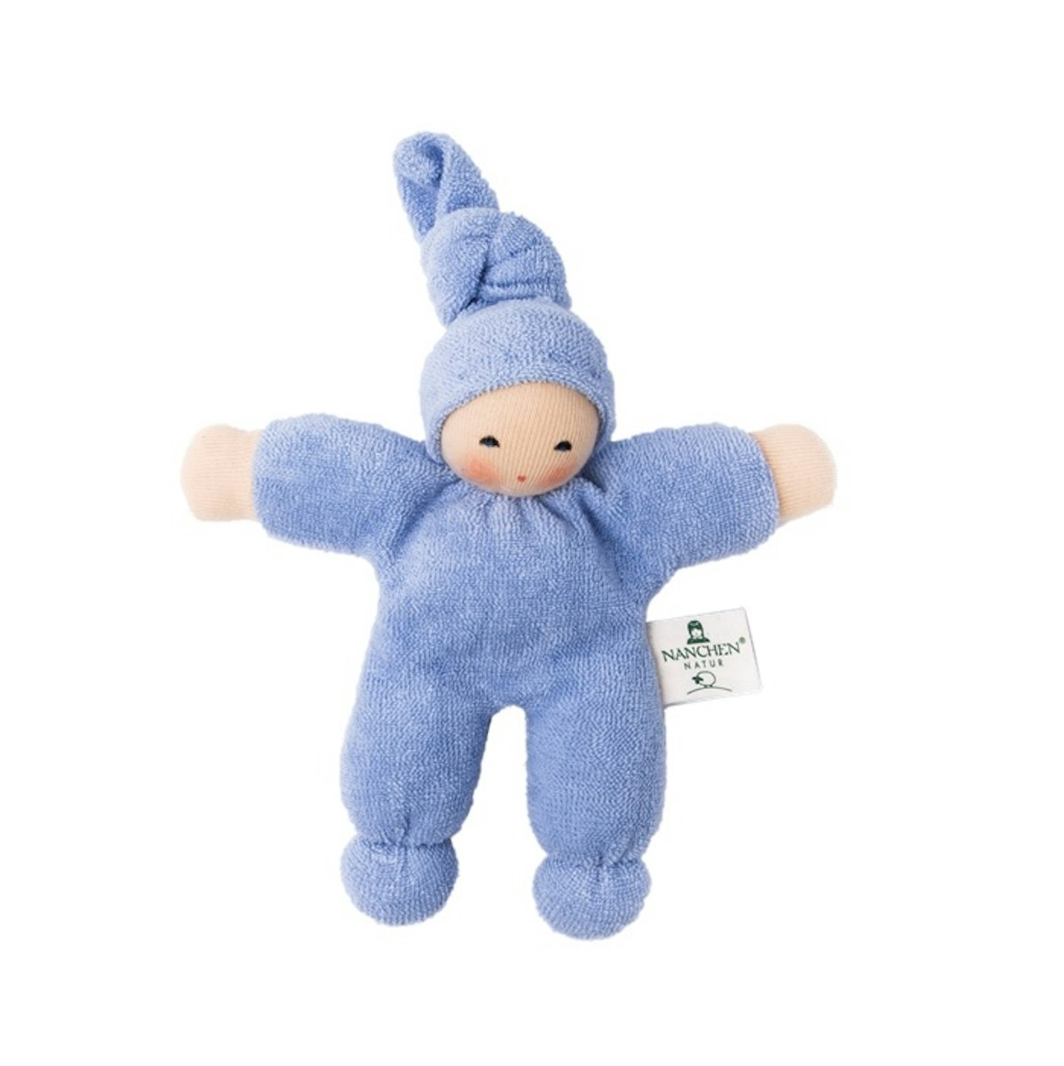 Klassiker! Frottee-Pimpel - hellblau