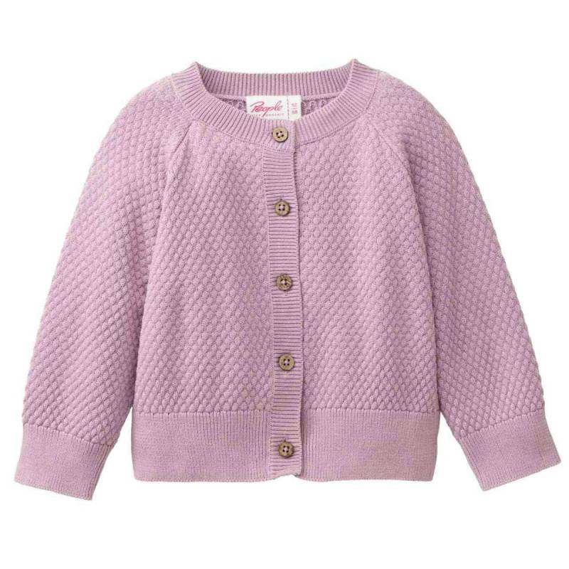 Klassischer Cardigan Knopfleiste rosa 62/68 Klassischer Cardigan Knopfleiste rosa 62/68
