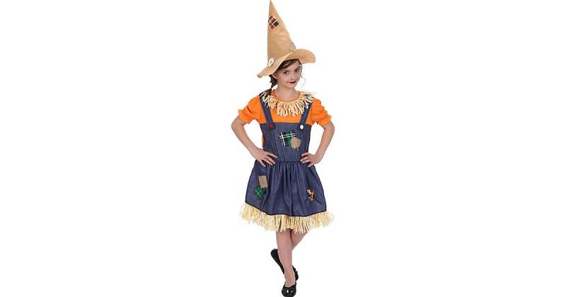 Kleid Vogelscheuche Mädchen 140 cm bunt Mädchen Kinder