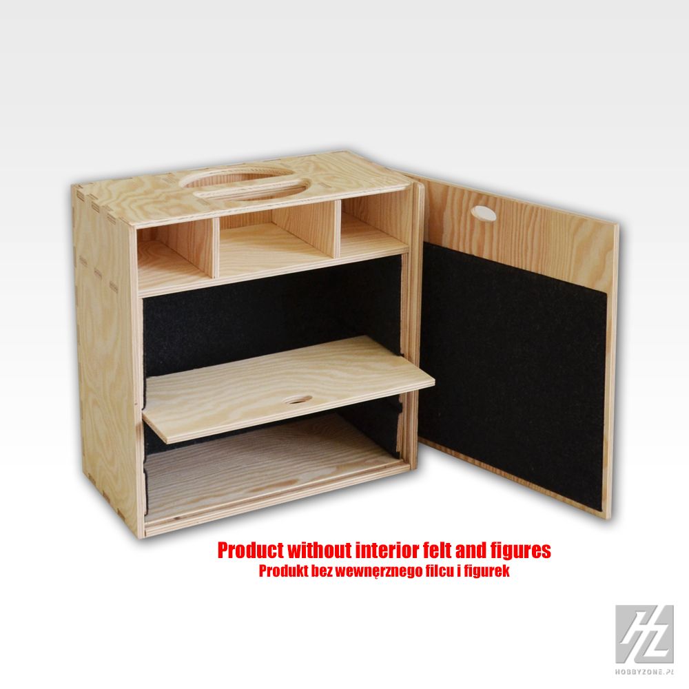 Kleine Miniaturen Transport Box (Small Transport Case) Figuren Box HobbyZone