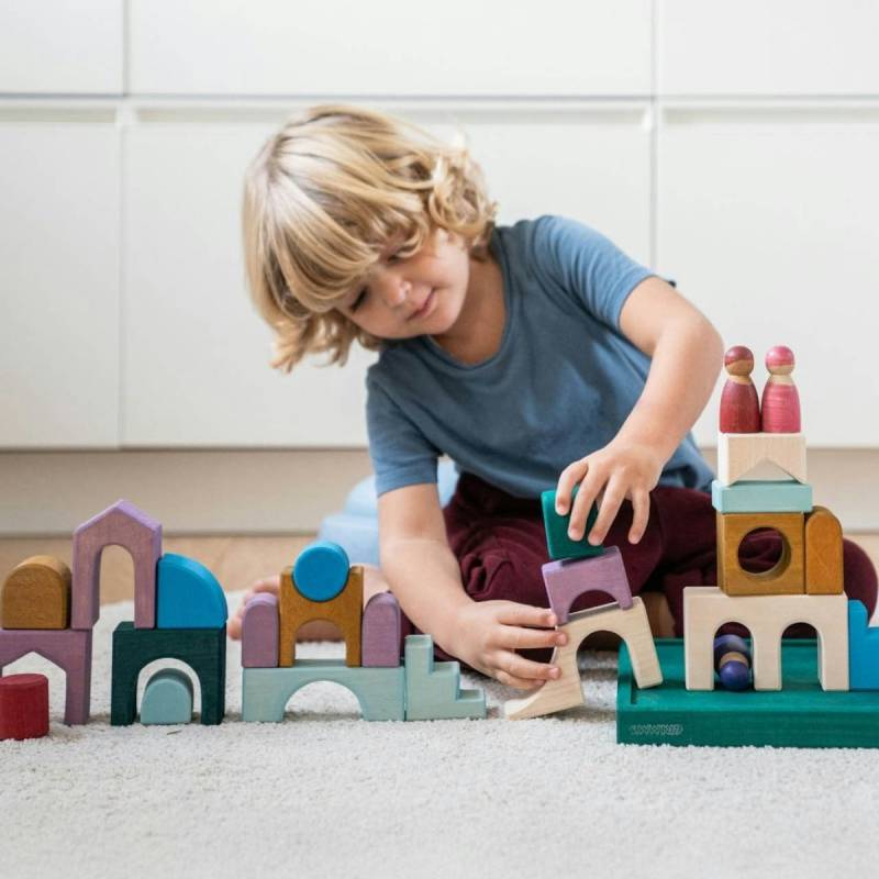 Kleiner Baukasten Floors 26 Elemente im Rahmen