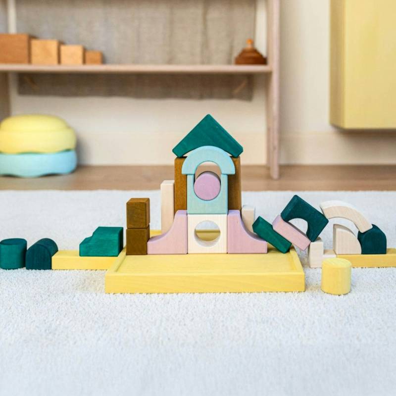 Kleiner Baukasten Movement 31 Elemente im Rahmen