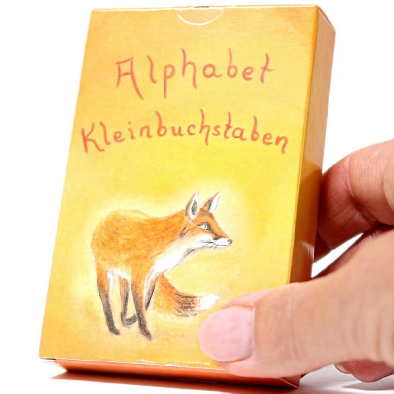 Kleines Alphabet Kartenspiel ab 4 Jahren