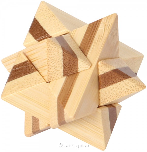 Kleines Bambus Puzzle "Superstar" Kleines Bambus Puzzle "Superstar"
