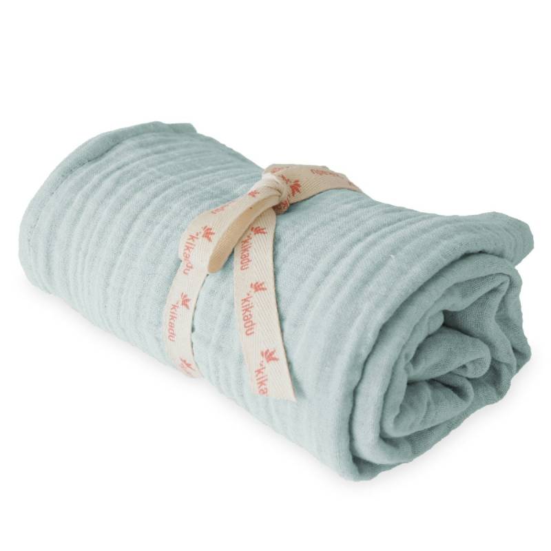 Kleines Musselin Tuch 80x80cm mint