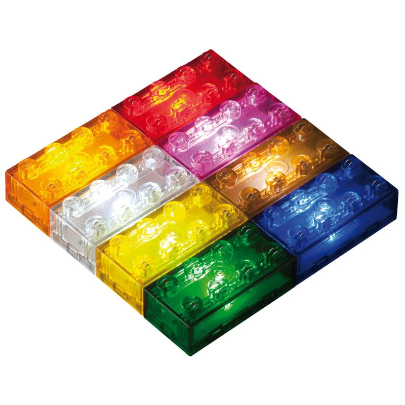 Klemmbaustein-Set Light Stax KIGA 360 Stück Klemmbaustein-Set Light Stax KIGA 360 Stück