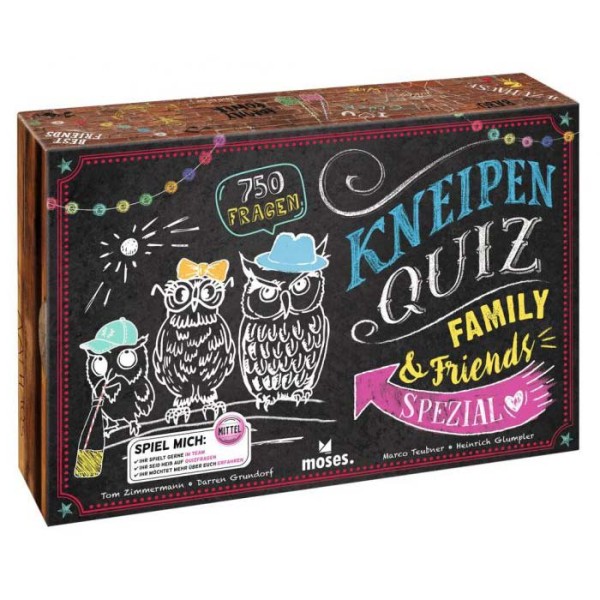 Kneipenquiz - Family & Friends Spezial Kneipenquiz - Family & Friends Spezial