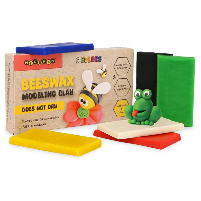 Knete aus Bienenwachs ab 3 Jahren