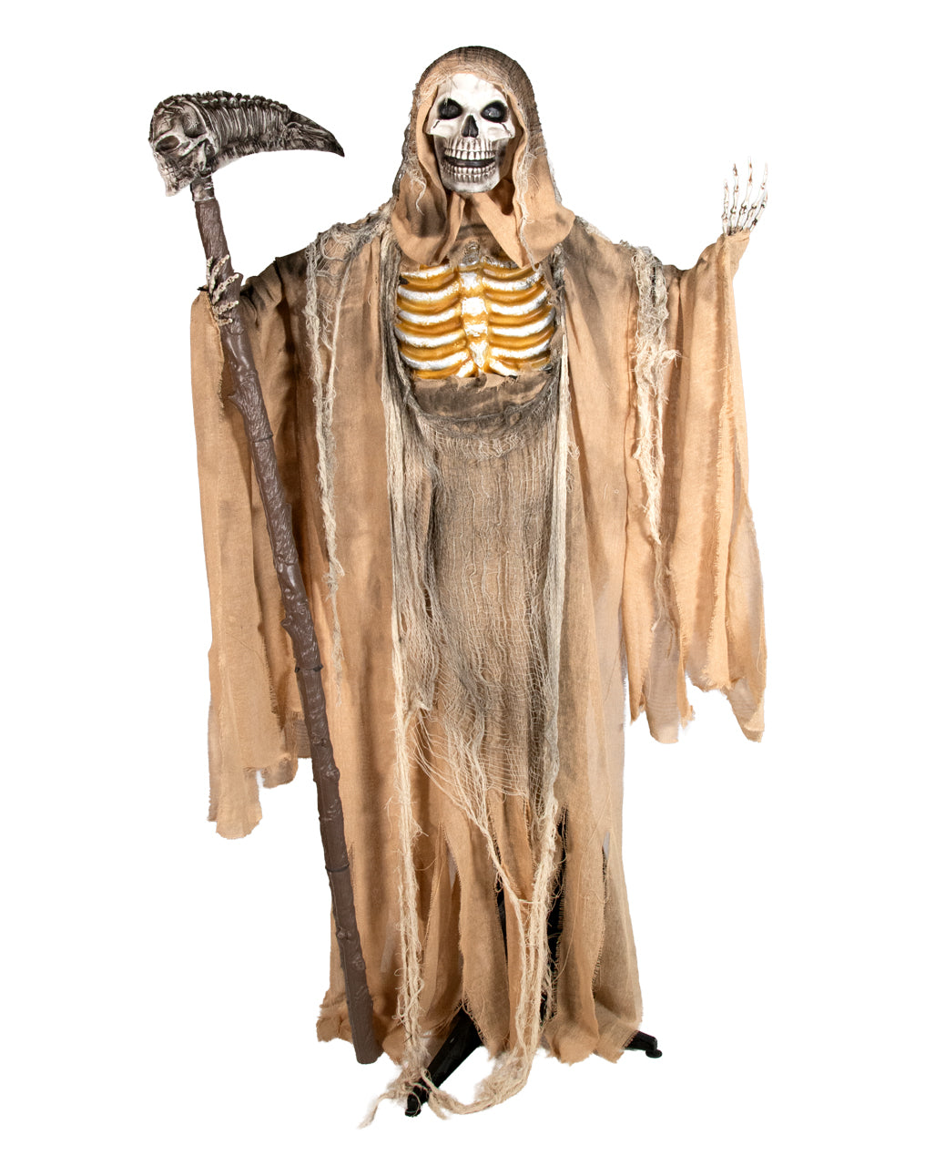 Knochen Reaper mit Sound, Licht & Bewegung 162cm