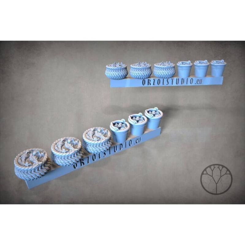 Körbe und Eimer Körbe und Eimer