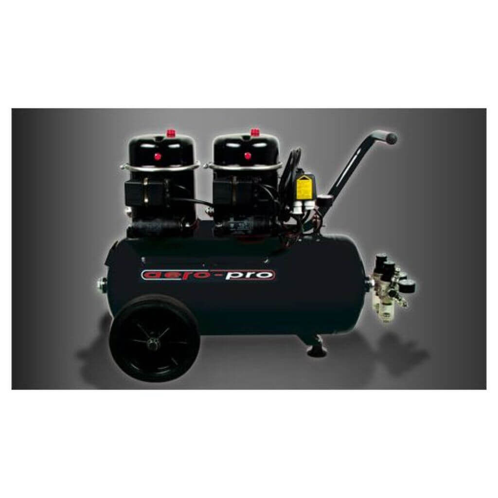 Kompressor HTC 100A, schwarz