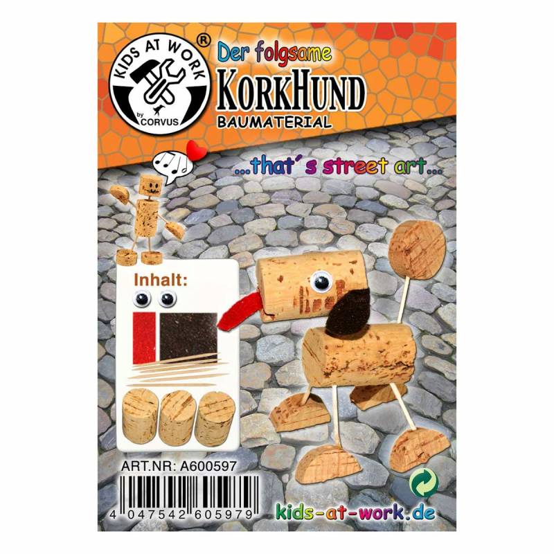 Kork Bastelset – Kork Hund Kork Bastelset – Kork Hund