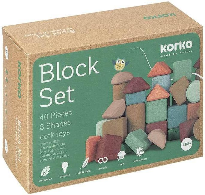 Korko - Bausteine Kork 60Stk.