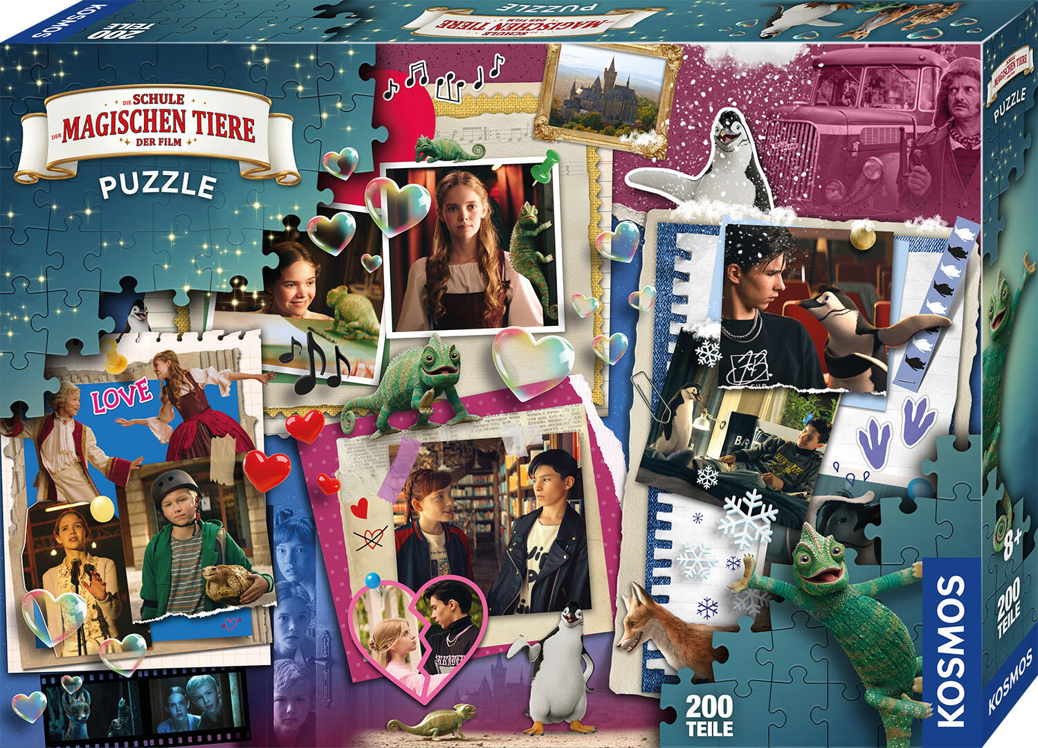 Kosmos - Die Schule der magischen Tiere Puzzle Film 200 Teile