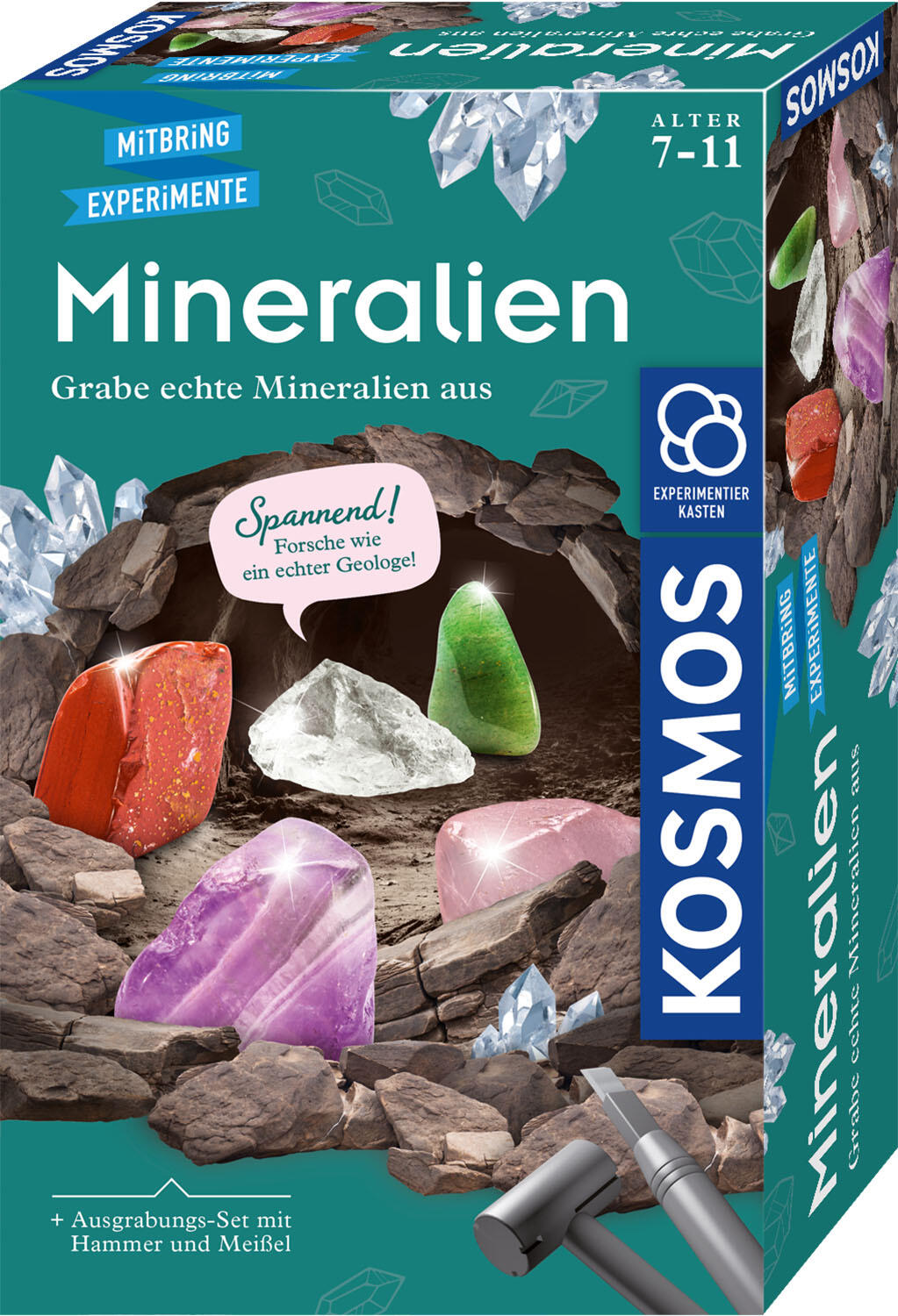 Kosmos - Experimentierkasten Mineralien