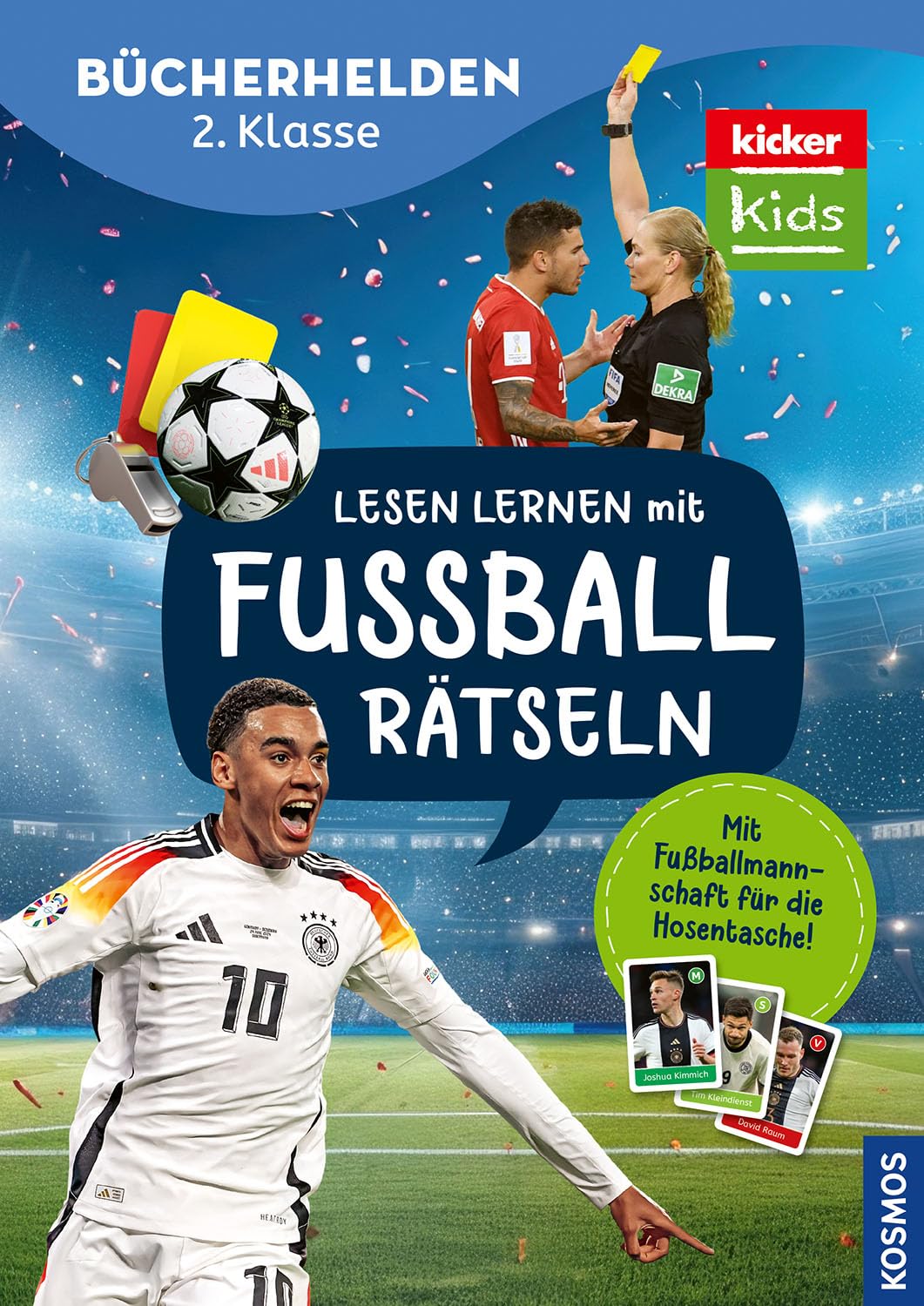 Kosmos - Lesen lernen mit Fussball Rätsel - Bücherhelden