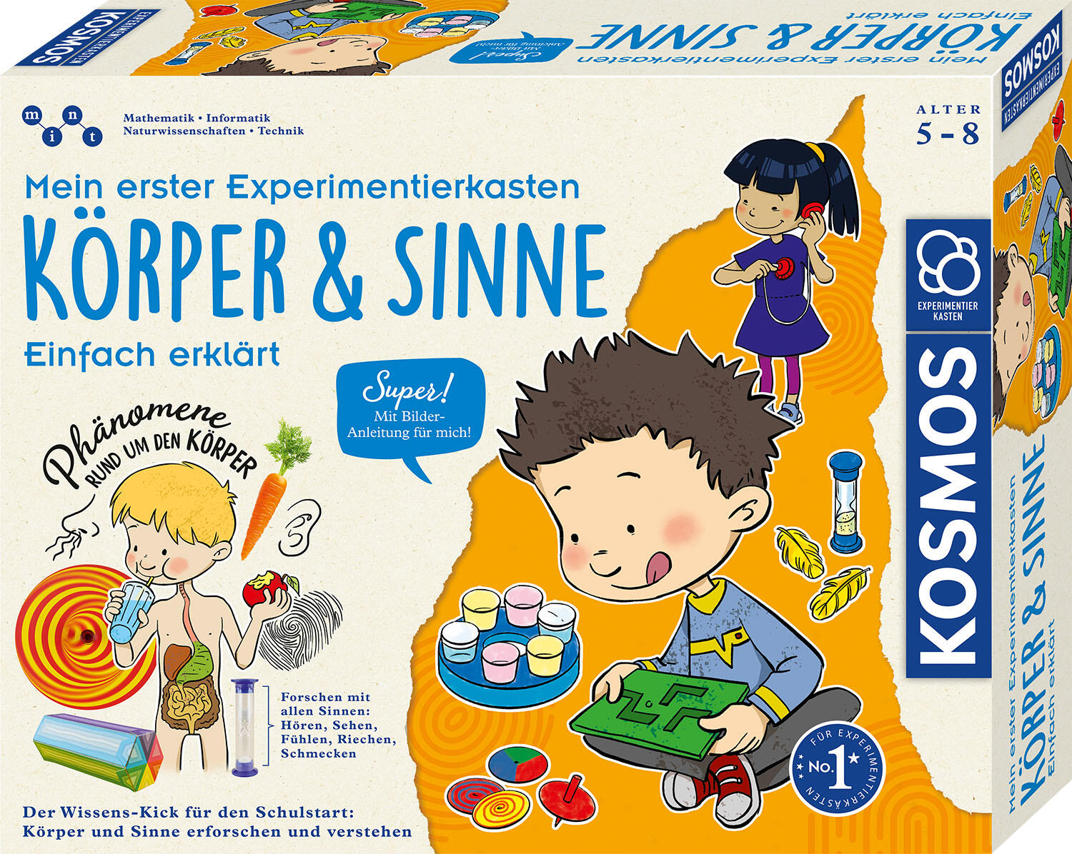 Kosmos - Mein erster Experimentierkasten Körper & Sinne Kosmos - Mein erster Experimentierkasten Körper & Sinne