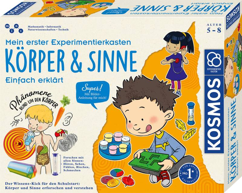 Kosmos - Mein erster Experimentierkasten Körper & Sinne Kosmos - Mein erster Experimentierkasten Körper & Sinne