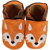 Krabbelschuhe Fuchs orange