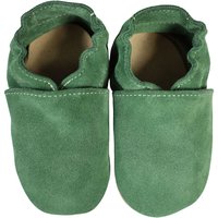 Krabbelschuhe Waldgrün