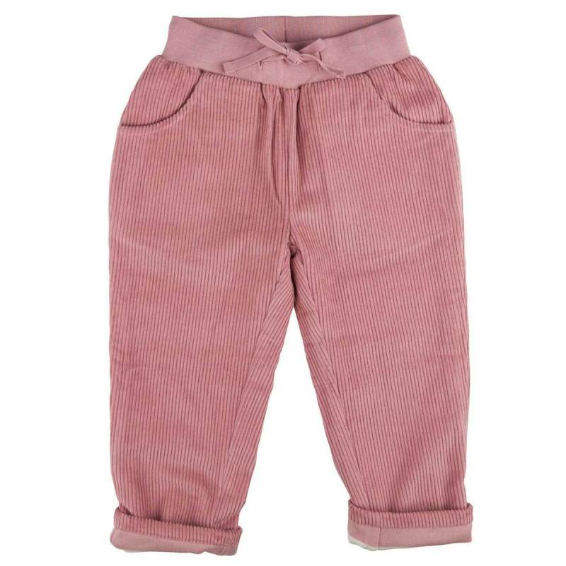 Krempelhose Cord warm pink 116