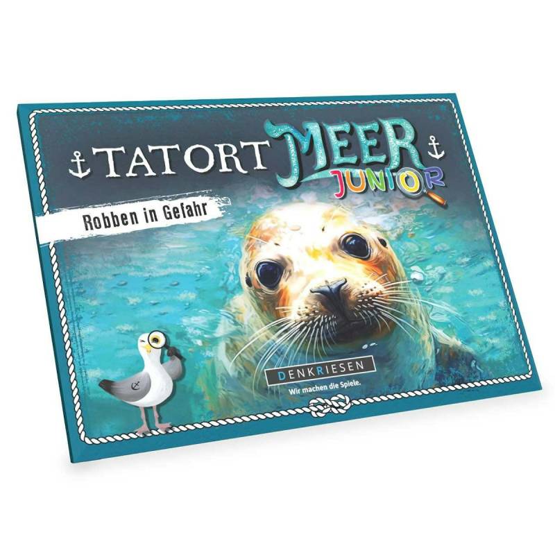 Krimispiel wiederverwendbar Tatort Meer Junior - Robben in Gefahr Krimispiel wiederverwendbar Tatort Meer Junior - Robben in Gefahr