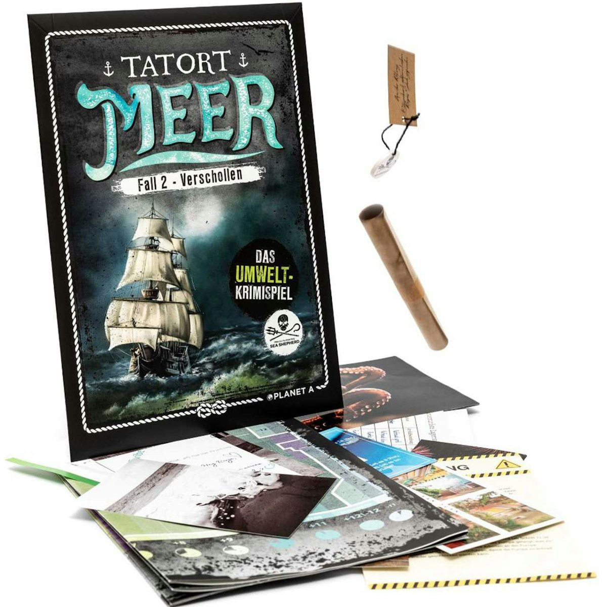 Krimispiel wiederverwendbar Tatort Meer- Verschollen ab 14 Jahren