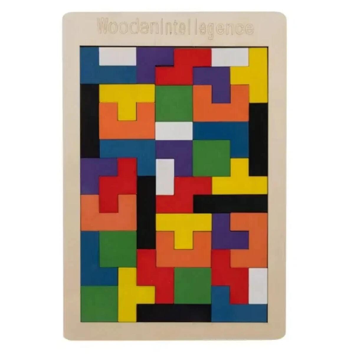 Kruzzel - Holzpuzzle Tetris Kruzzel - Holzpuzzle Tetris