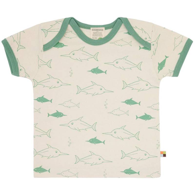 Kurzarm Shirt Fische grün 110/116 Kurzarm Shirt Fische grün 110/116