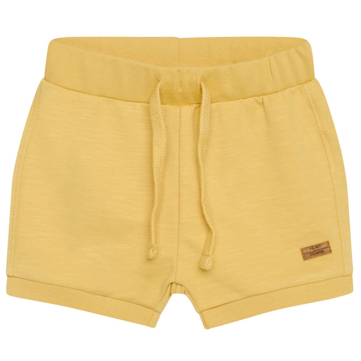 Kurze Babyshorts sonnengelb Bündchen 92 Kurze Babyshorts sonnengelb Bündchen 92