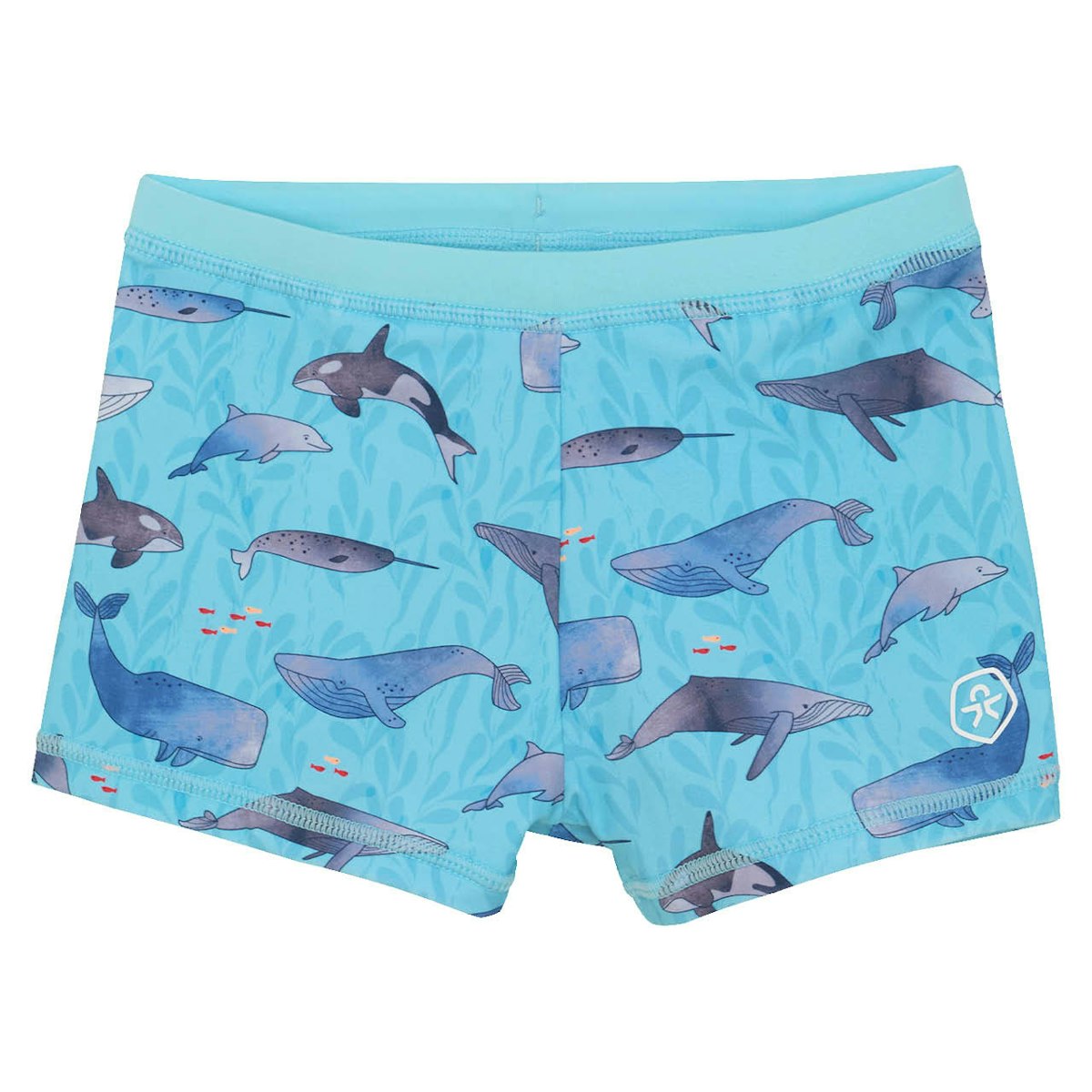 Kurze Badehose Fische blau 98 Kurze Badehose Fische blau 98