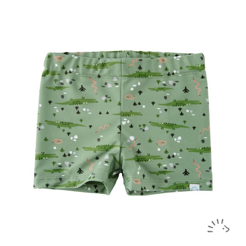 Kurze Badehose Krokodile grün 98/104 Kurze Badehose Krokodile grün 98/104